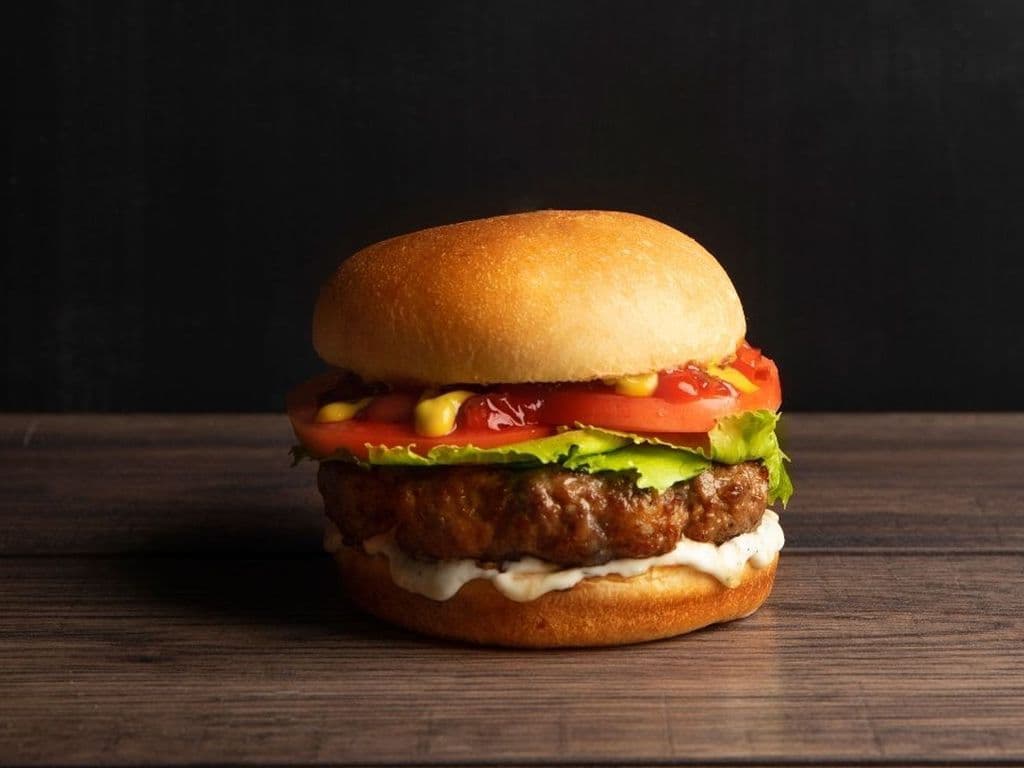 Lamb Burger & Side