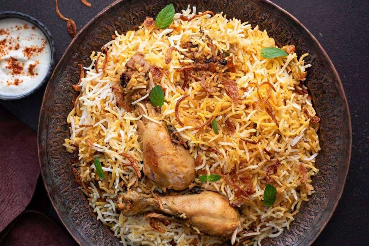 Chicken Leg Biryani ( Bone In)