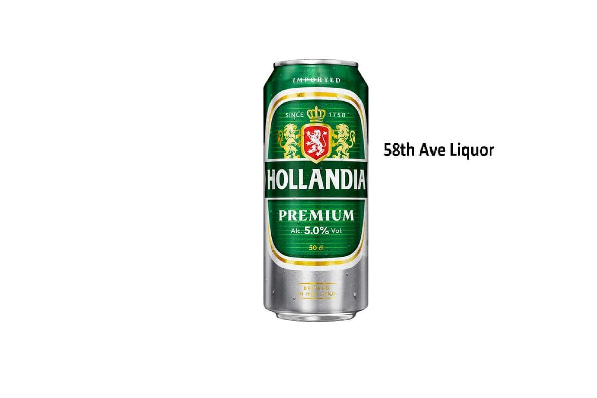 HOLLANDIA PREMIUM LAGER CAN (1 x 500ML)