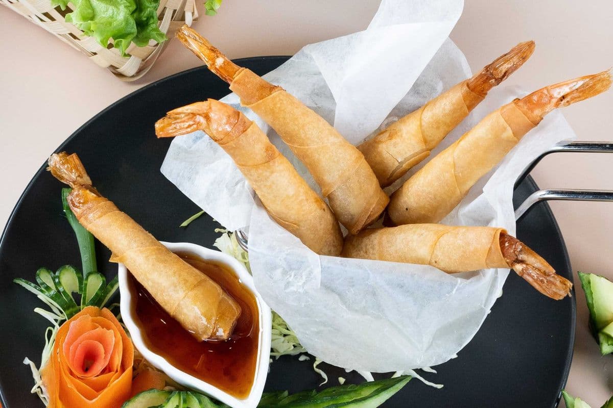 Tiger Prawns Roll (6 Rolls)