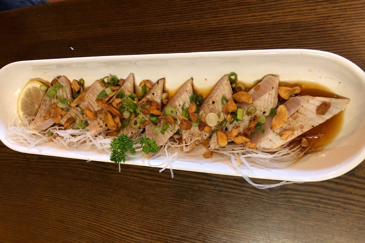 Toro Tataki Carpaccio