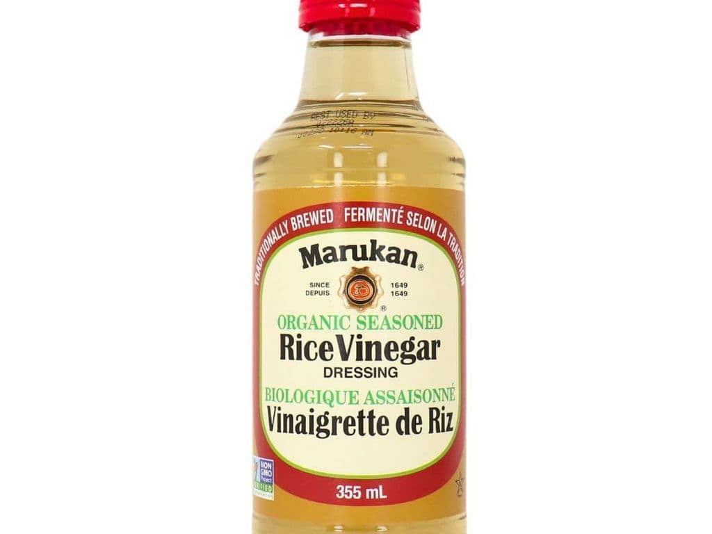 MARUKAN ORGANIC SEASONED RICE VINEGAR 355ML
