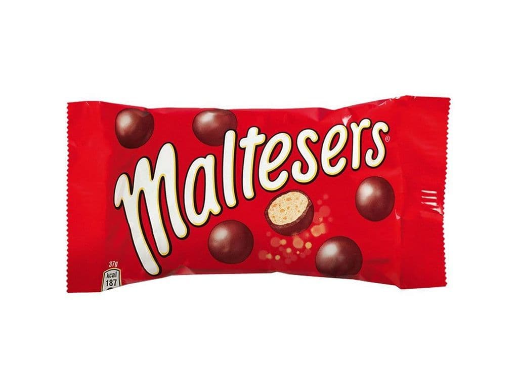 Maltesers Crunchy Malt Chocolate Balls 37g 