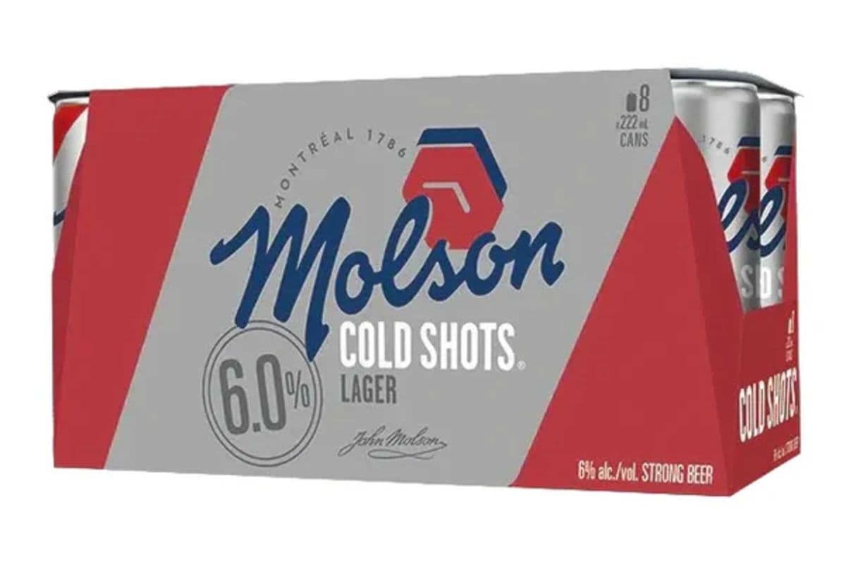 Molson Canadian Cold Shots 8 Pack (8 x 222ml) (8 x 222ml)