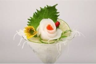 J6. Ika Sashimi (3 pcs)