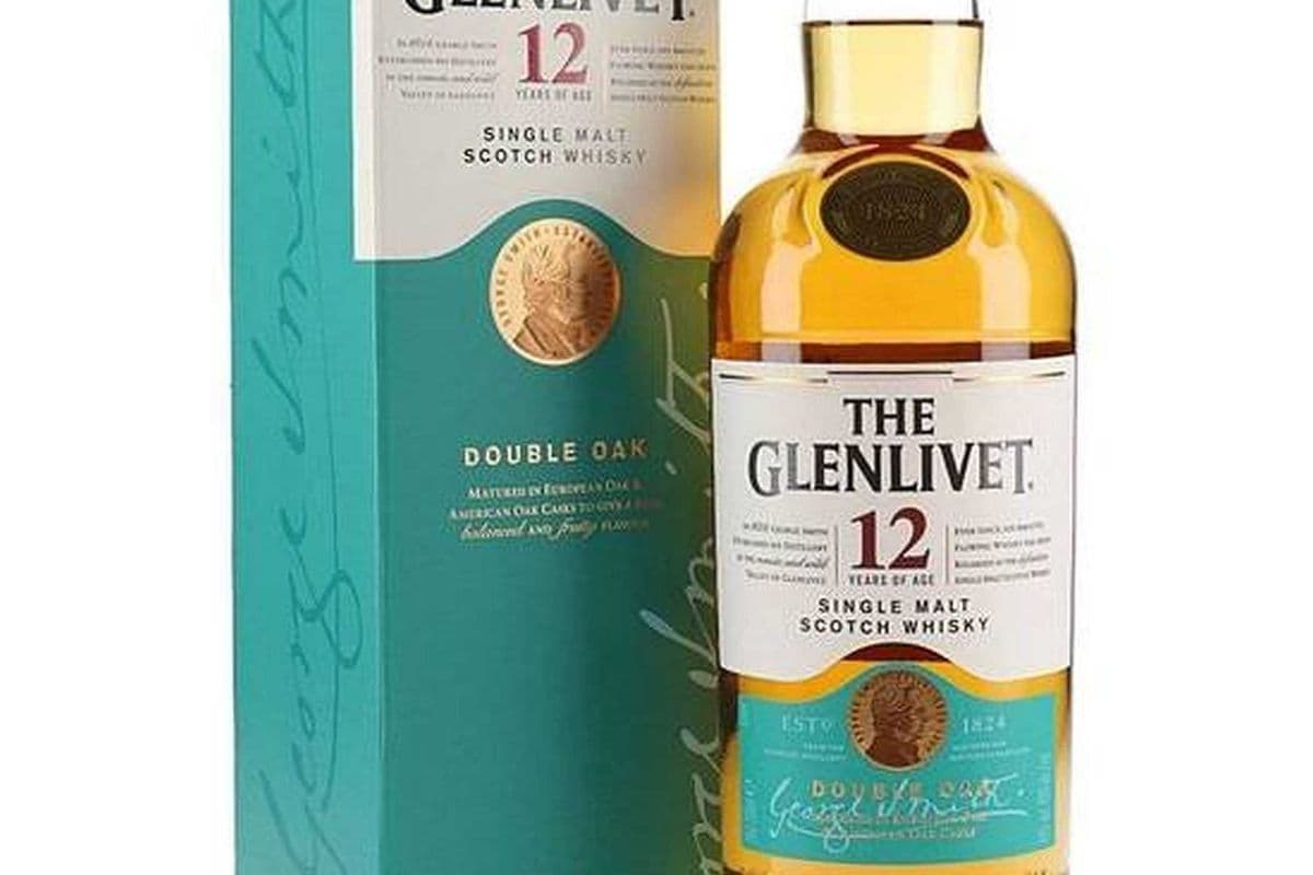 Glenlivet 12 YO Single Malt Whiskey 750ml (1 x 750ml)