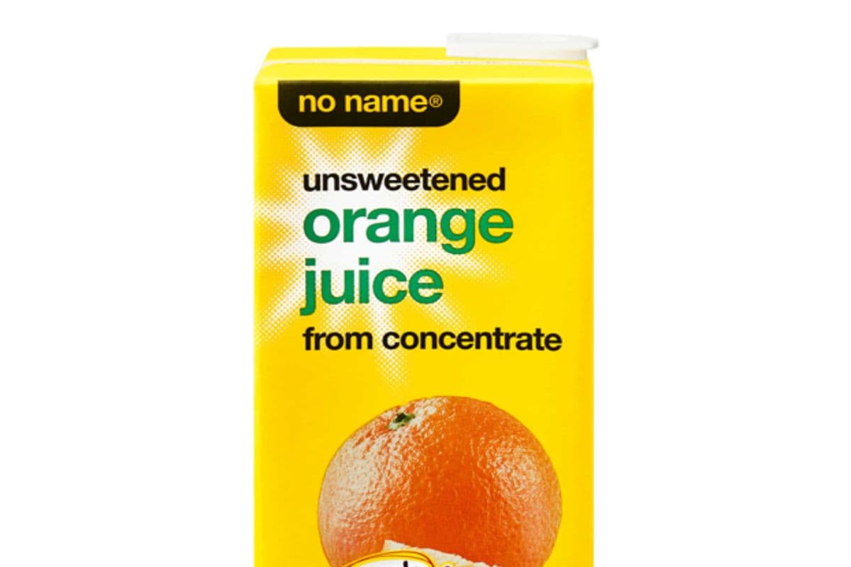 NO NAME ORANGE JUICE (1LITRE) (1LITRE) (1 Cal)