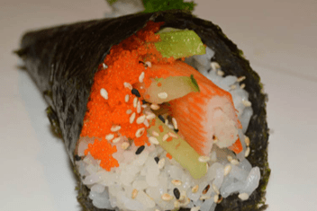 H2 California Hand Roll (Sushi Cone)
