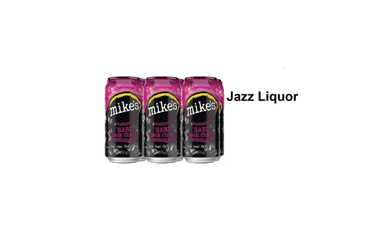 MIKE'S HARD BLACK CHERRY LEMONADE 6 CANS (1 x 6x355 ML )