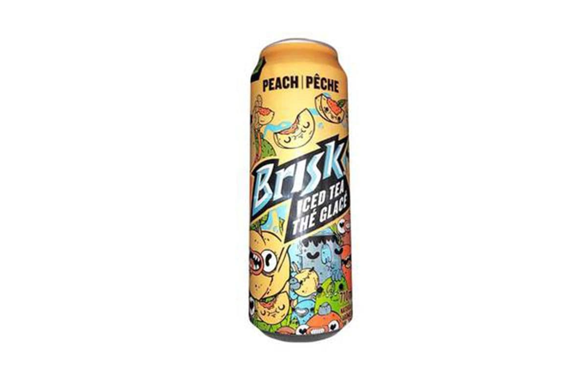 Brisk Peach Iced Tea (Can)