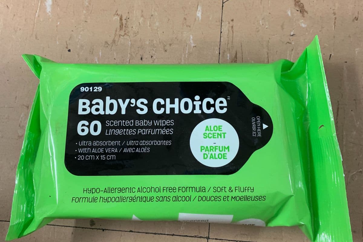 Baby Wipes Aloe Scent