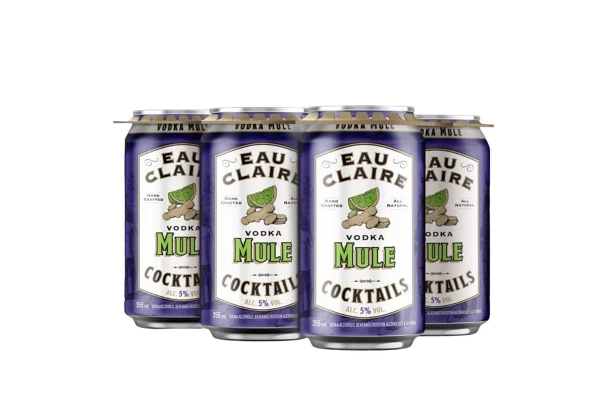 Eau Claire Vodka Mule Cocktails (6 Cans) (6 x 355ml)