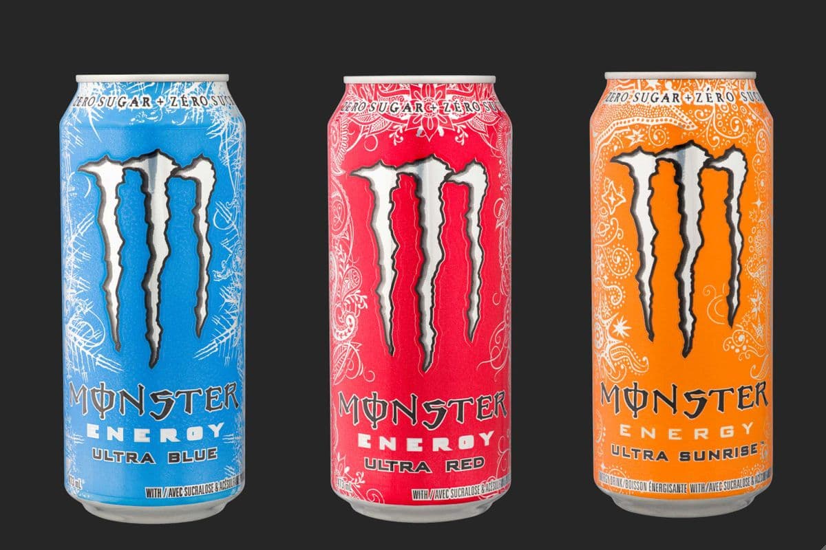 Monster 473mL 3 for $9.50