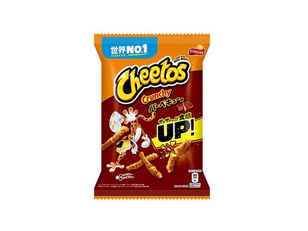 Cheetos Crunchy BBQ Japanese Corn Puff Chips 70g