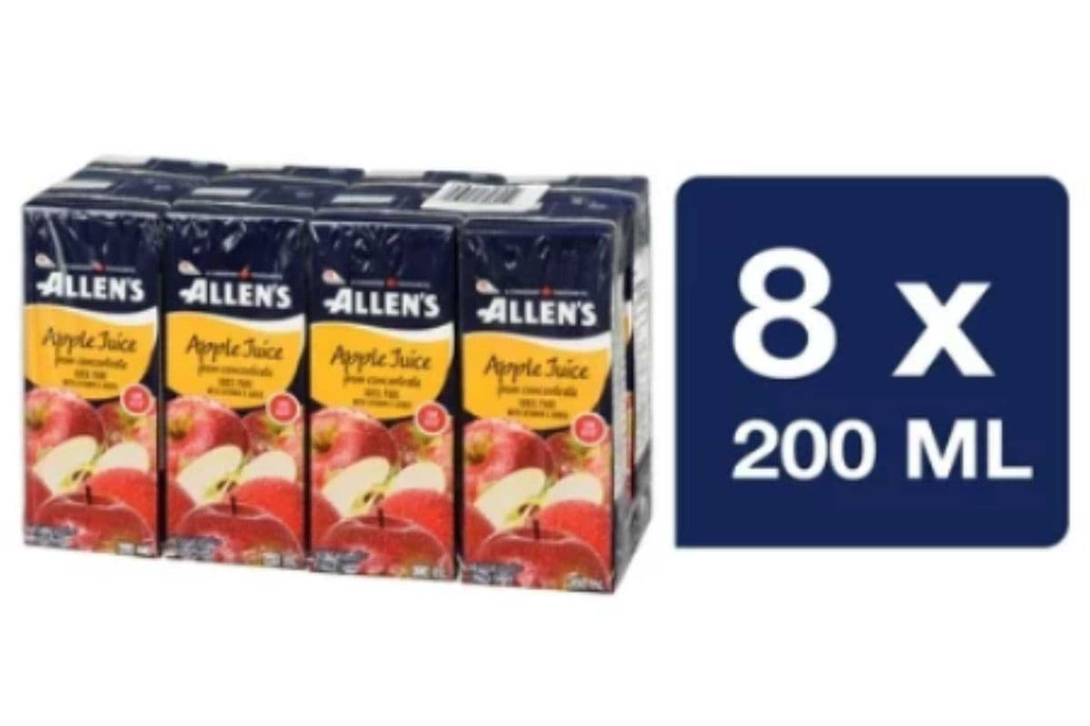 Allen's Apple Juice 8x200ml