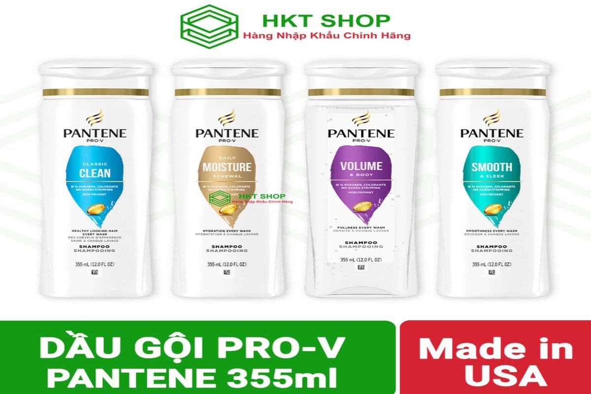 Pantene Shampoo 355 ml