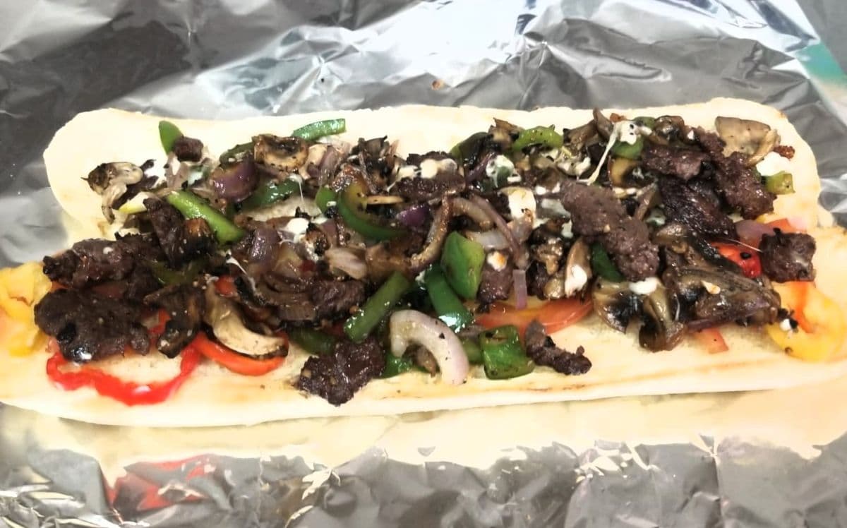 "12  Philly Cheese Steak Sub