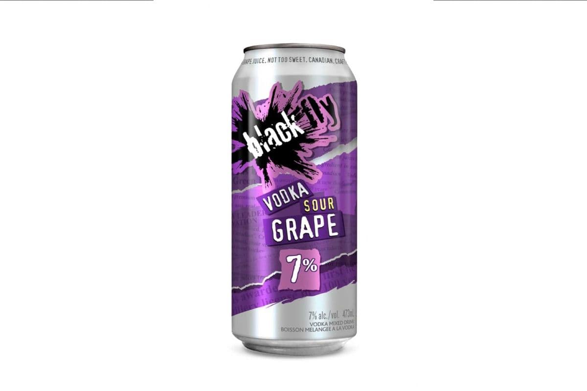 Black Fly Sour Grape (1 x 473 ml)