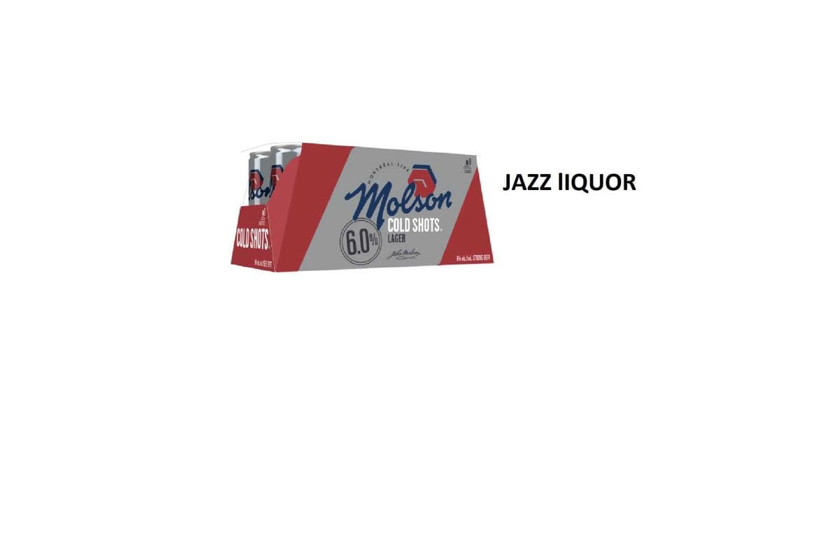 MOLSON COLD SHOTS 8 CANS (1 x 8x222ML)