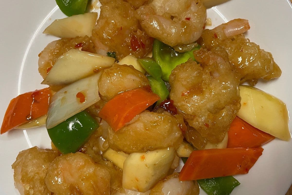 131. Thai Mango Shrimp