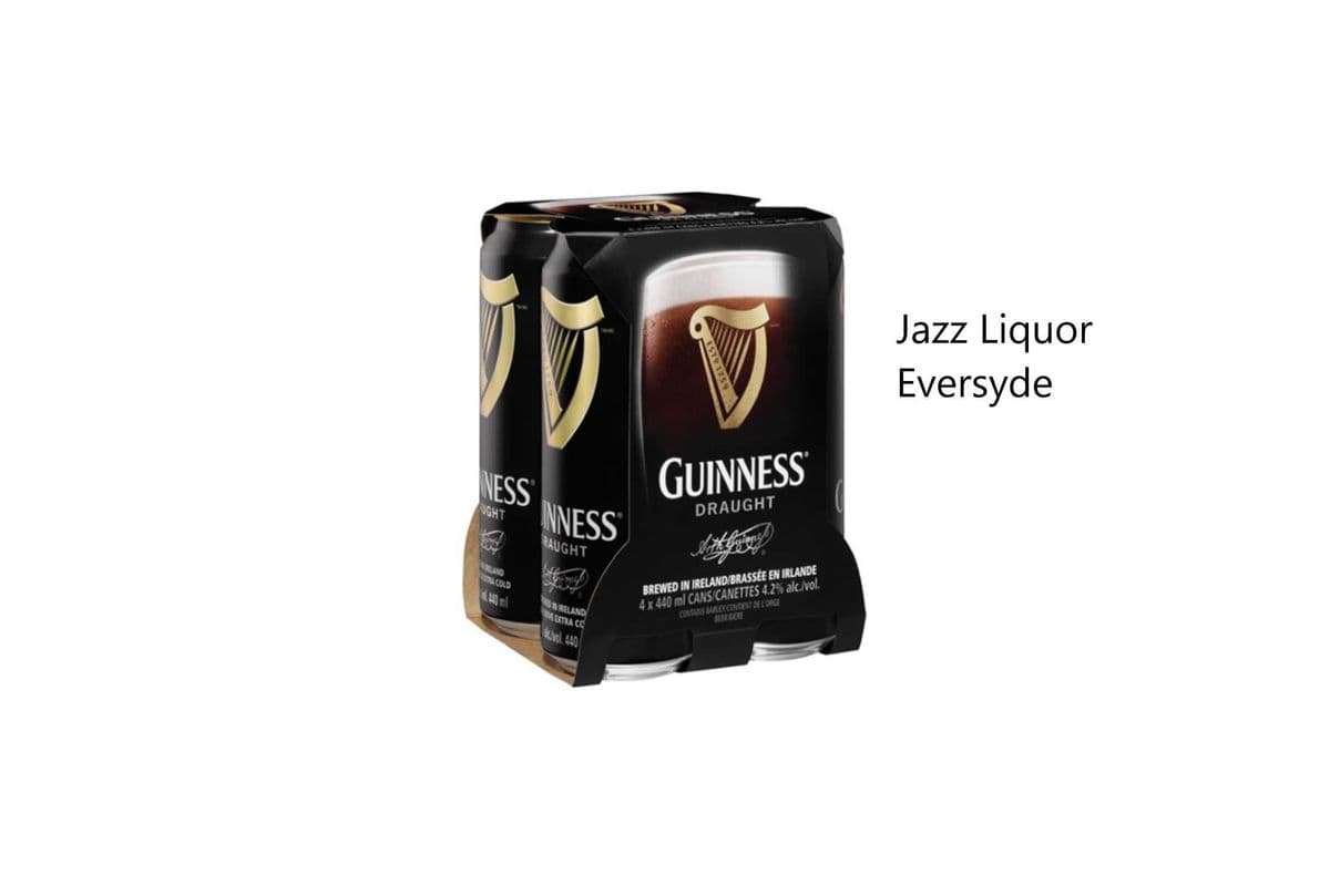 GUINNESS DRAUGHT CANS (1 x 4×440ML )