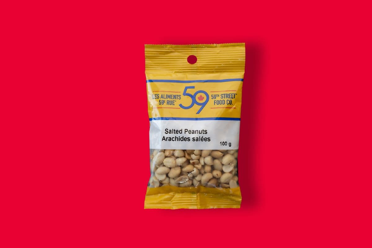 59th Street Peanuts Salted (100g) - 77194