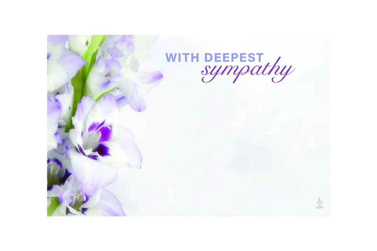 Sympathy Card - 1 Unit