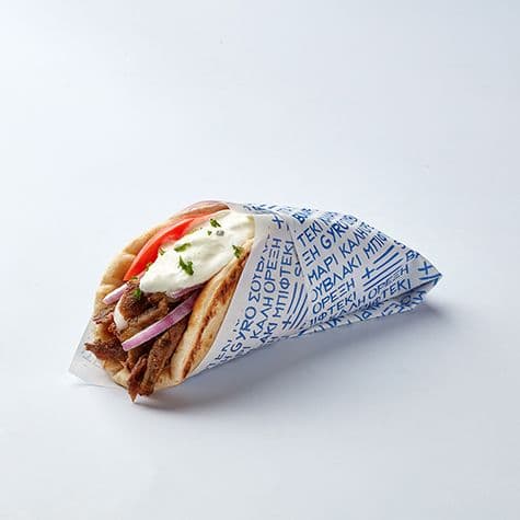 Pita gyro au porc