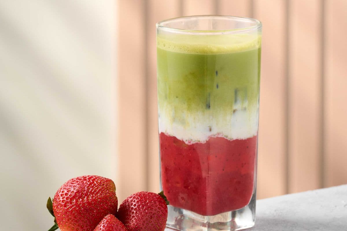Strawberry Matcha