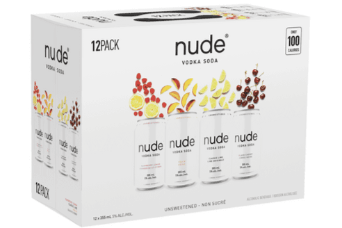 Nude Vodka Soda (12 Pack) (1 x 355 mL)