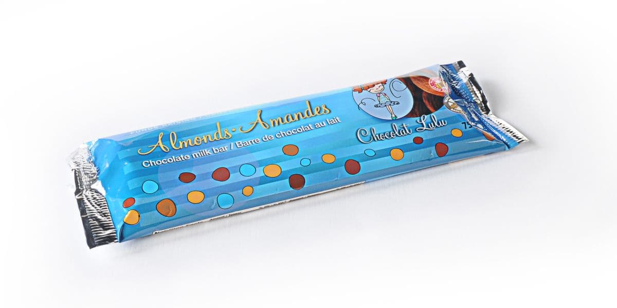 Barre de chocolat aux amandes (75 g) / Almond Chocolate Bar (75 g) (75g)