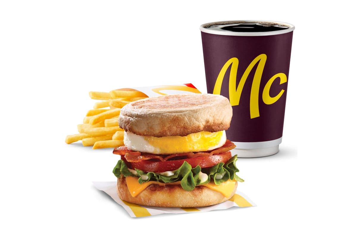 Egg BLT McMuffin Extra Value Meal [710-810 Cals]