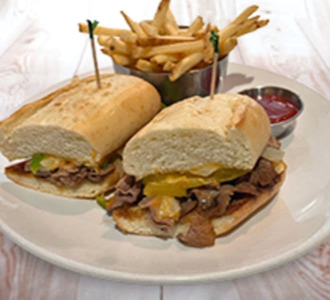 BRAISED PHILLY CHEESE MELT