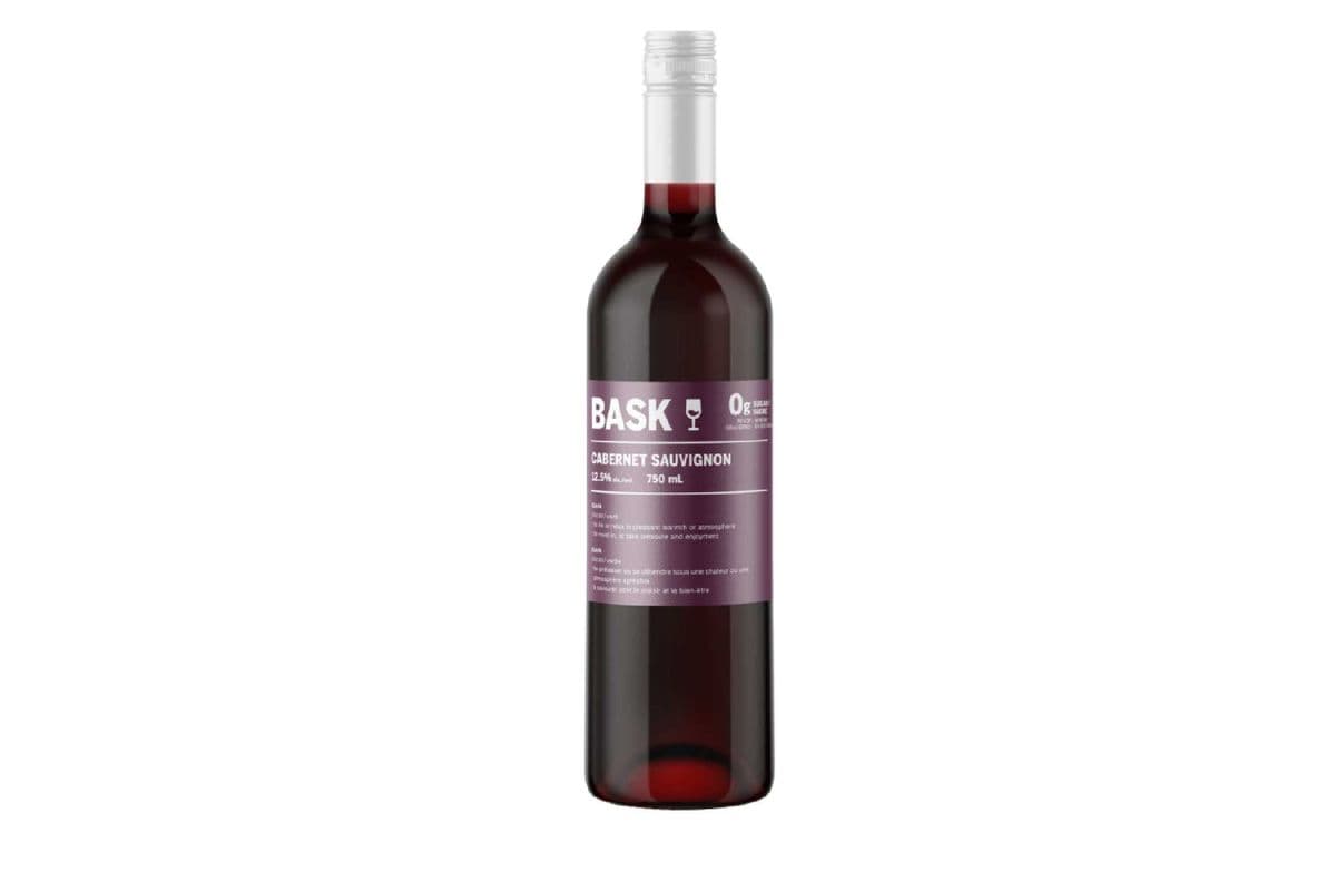 Bask Cabernet Sauvignon 0G Zero Sugar wine - Canada (1 x 750 ml)