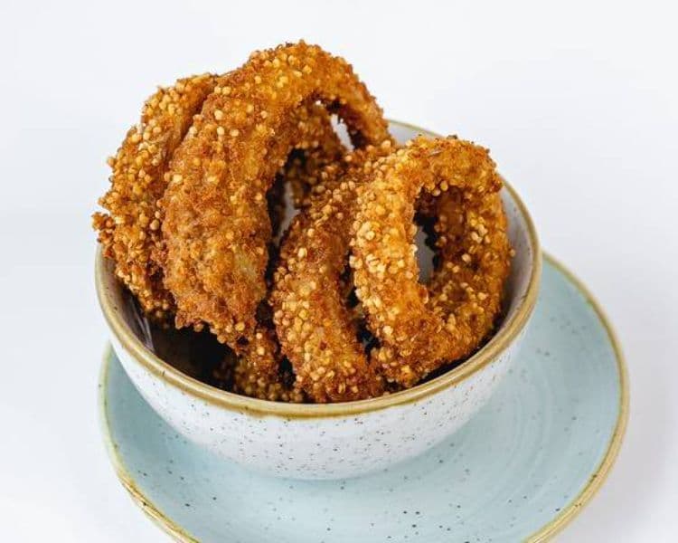 Quinoa Onion Rings
