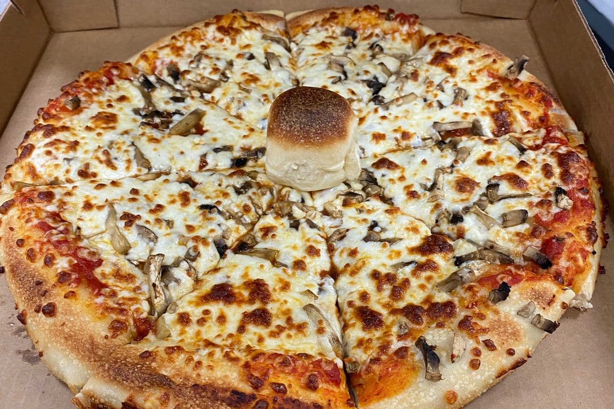 3. 10" Mushroom Pizza