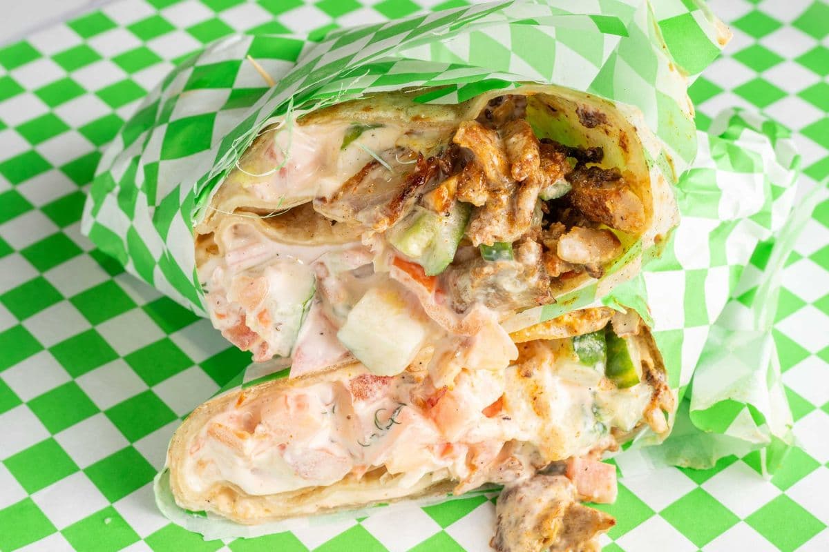Spicy Shawarma Wrap