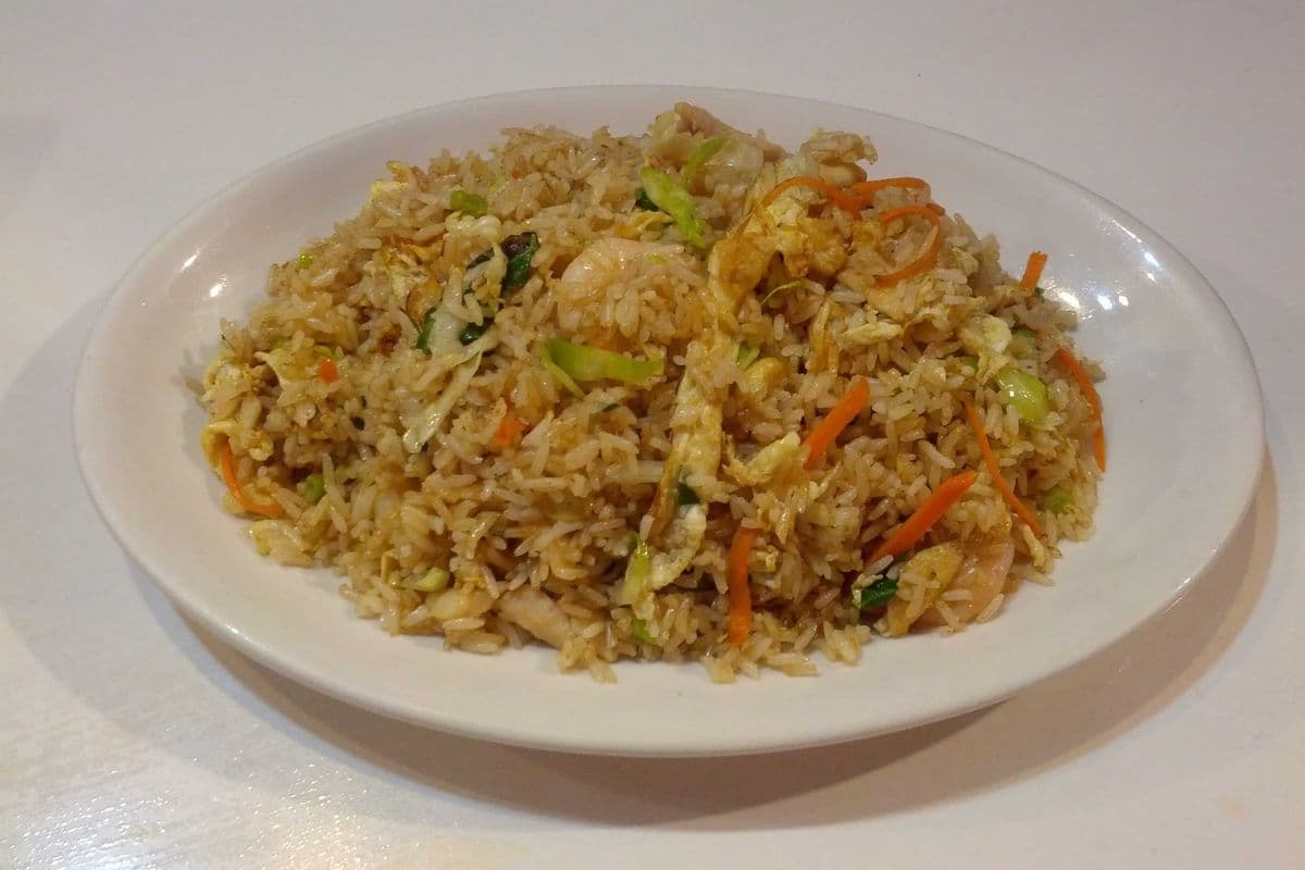 Mixed Chicken and Shrimp Fried Rice