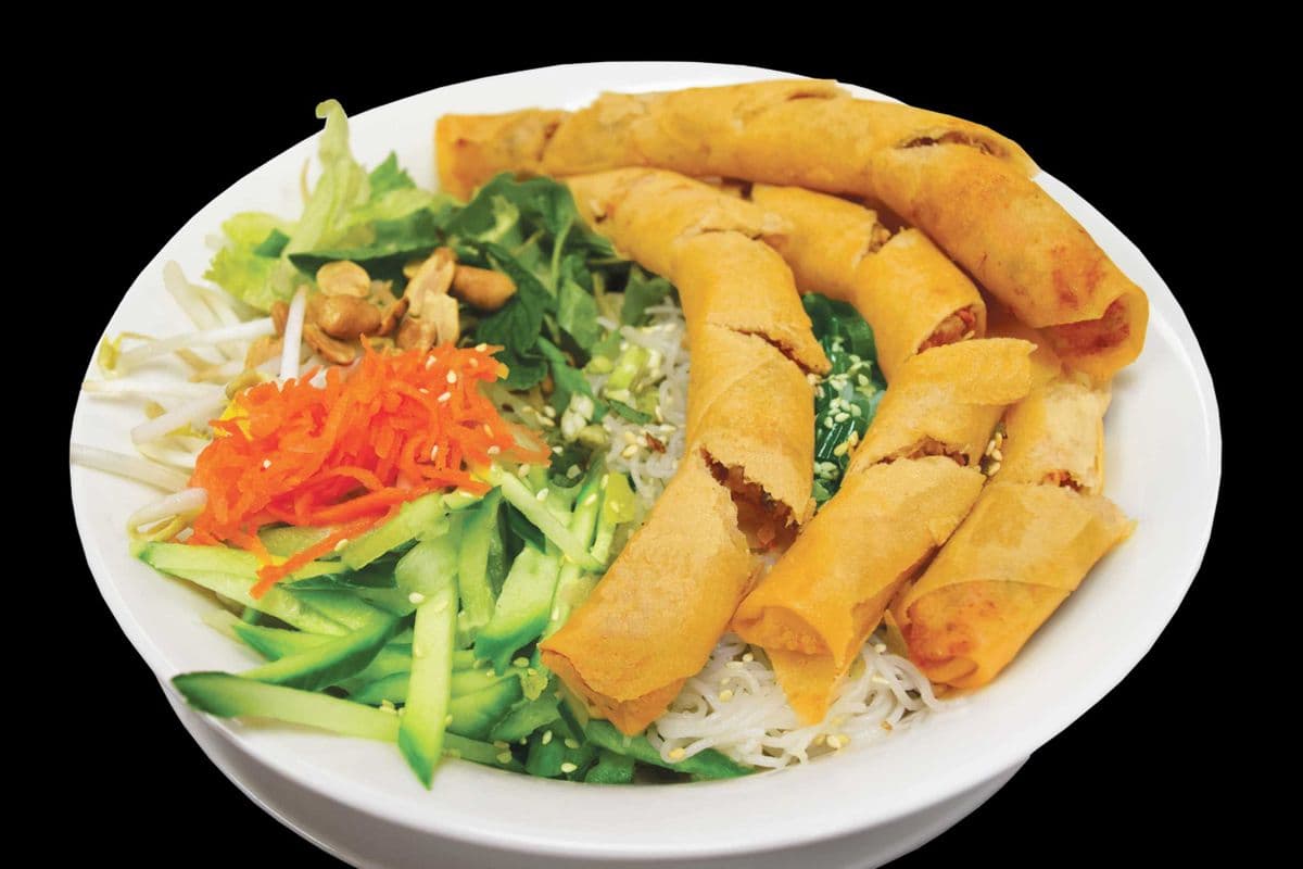 D2. Crispy Spring Rolls Vermicelli