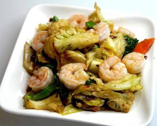 309. Thai's Prawns with Vegetable