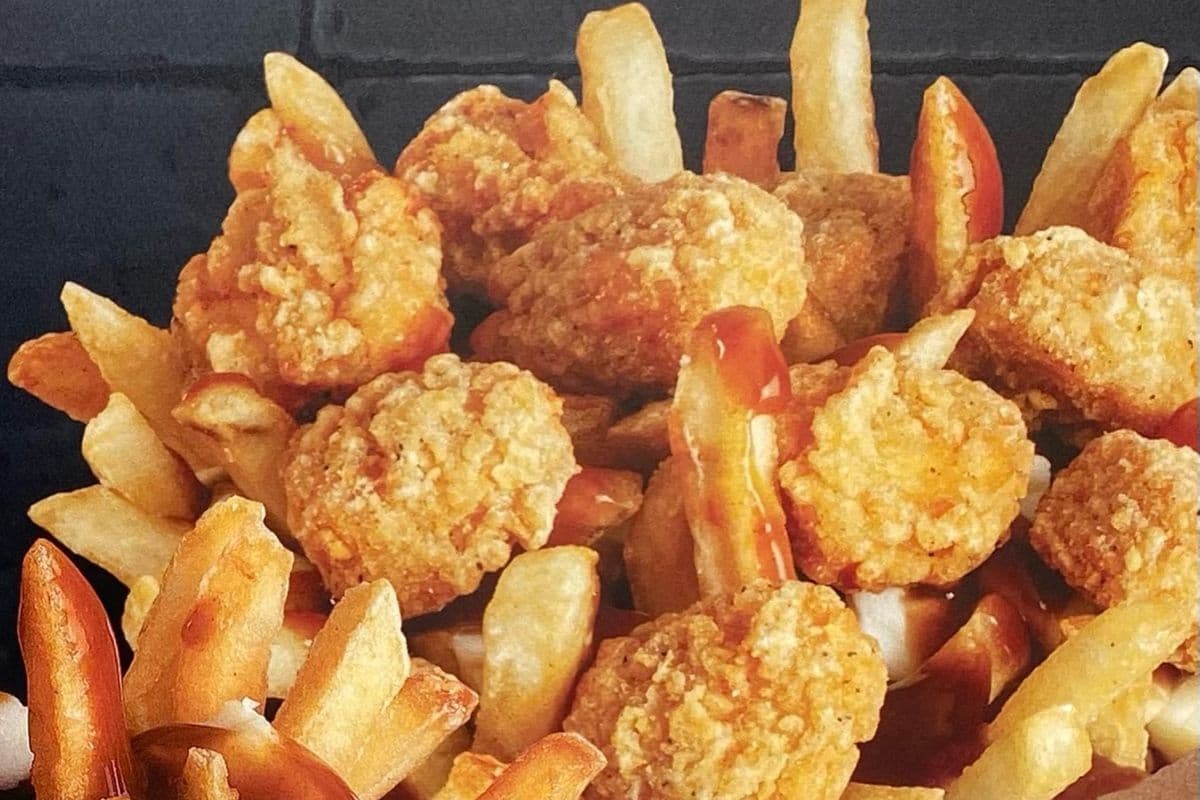 Popcorn Chicken Poutines