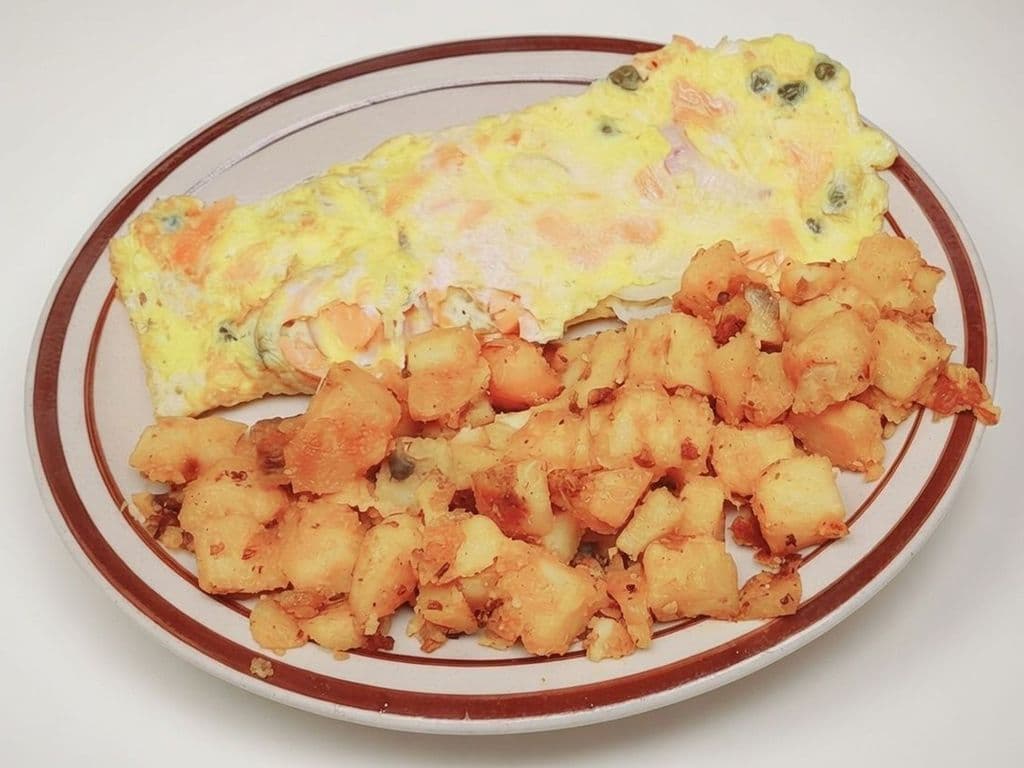 Smoked Salmon Omelette