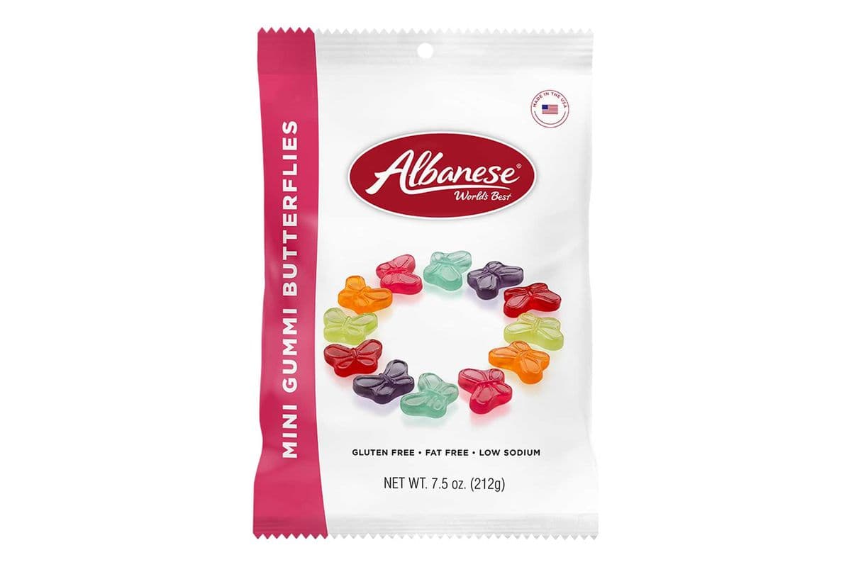 Albanese Mini Gummy Butterflies (212 Grams)