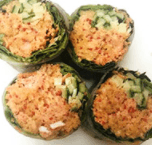 44. Maki de tartare au homard épicé / Spicy Lobster Tartare Maki