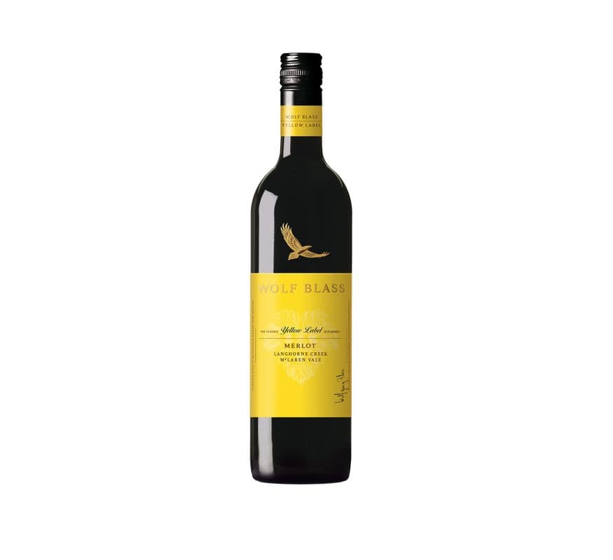 Wolf Blass Yellow Label Merlot (1 x 750ml)