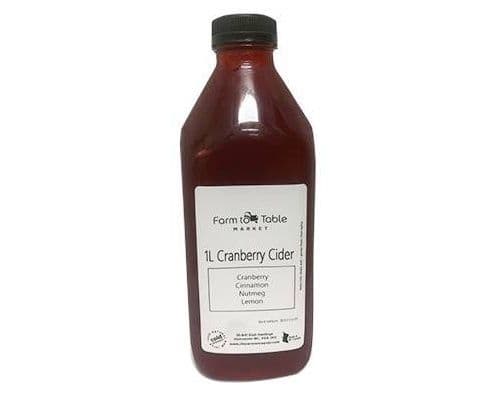 F2T FRESH CRANBERRY C1DER 1L