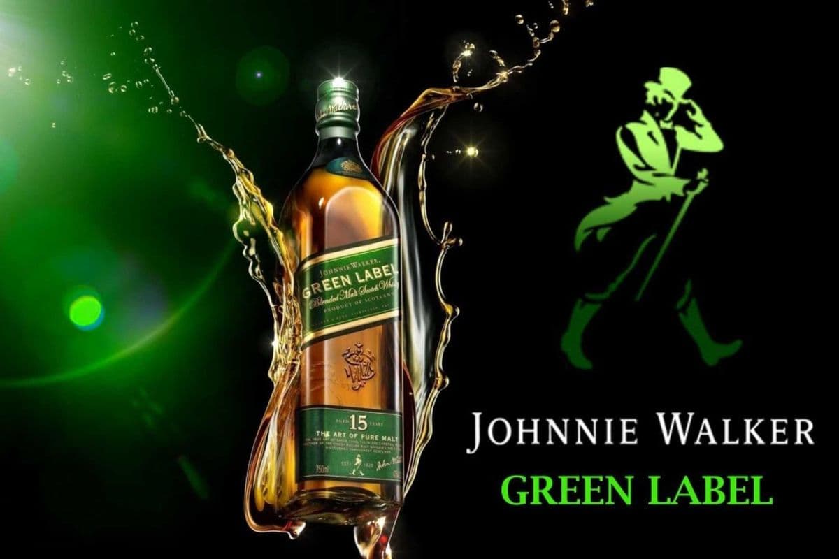 JOHNNIE WALKER GREEN LABEL (750ML) (1 x 750ML)