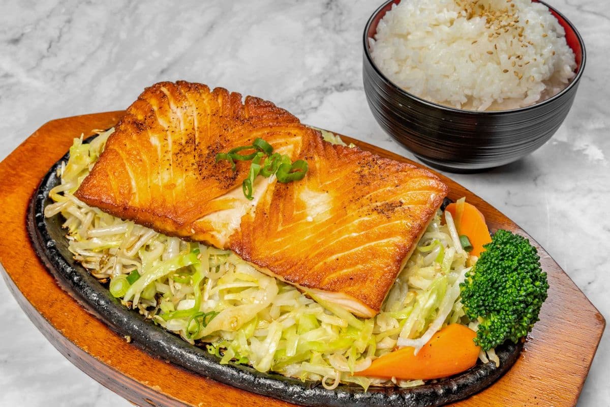 Grilled Salmon Teriyaki