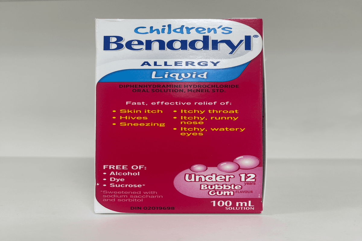 Children's Benadryl Allergy (100 ml)