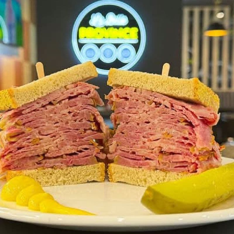 Trio sandwich viande fumée